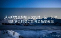 从用户角度聊聊白虎网站一区：长时间浏览后的稳定性与流畅度表现