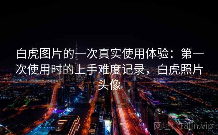 白虎图片的一次真实使用体验：第一次使用时的上手难度记录，白虎照片头像  第2张