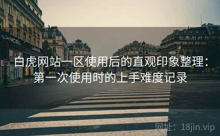 白虎网站一区使用后的直观印象整理:第一次使用时的上手难度记录 第1张 白虎网站一区使用后的直观印象整理:第一次使用时的上手难度记录 第1张
